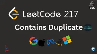 Leetcode 217 🔥 Contains Duplicate | HashSet + Sorting Approach | Java DSA Handwritten