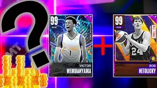 Victor Wembanyama in NBA2K23 MY TEAM!!!!!! + Bob Netolicky!