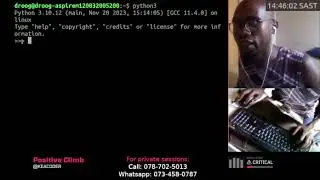 Lesson 1 - part b - Python script #PositiveClimb #Podcast #Gaming