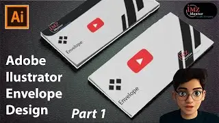 как сделать конверт в иллюстраторе #envelopecard #envelope #adobephotoshoptutorial
