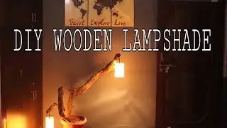 tree branch DIY LAMP |WOODEN ART