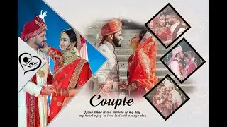 12 x 36 Wedding Album Design photoshop tutorial | 2025  #photoshoptutorial #weddingalbum #ideahub