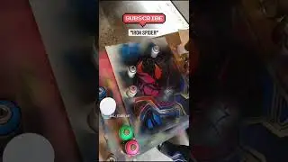 Fun with spray paint😎 #marvel #comiccon #art #graffiti #urban #popart #spidey #spiderman #artshorts