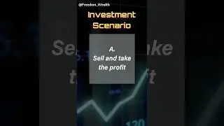 Investing scenario trivia: You stock has risen 30%. What would you do with it? #shorts #investing