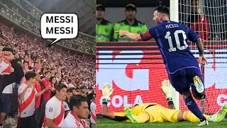 Messi Made Peru Fans Chant His Name