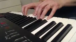 JVKE - Golden Hour easy piano tutorial. All(most) all white keys