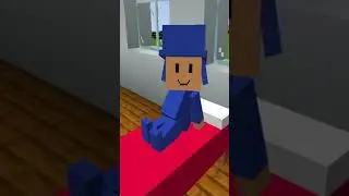 POCOYO ESTA CASTIGADO #shorts #minecraft  #smilingcritters #sprunki #poppyplaytime4