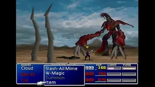 Fighting Ruby Weapon & The End | Final Fantasy 7 Original Part 19