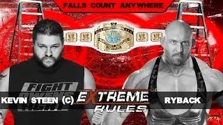 WWE 2K16 UNIVERSE MODE #012 | NXT VS LU 2016 | KEVIN STEEN (C) VS RYBACK