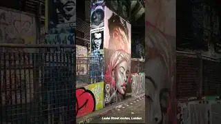 Leake Street Arches Art, London