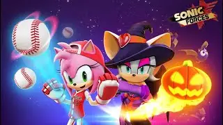 Sonic Forces Pretty Tough event All Star Amy ⚾️ and Witch Rouge 🎃 Spotlights showcase