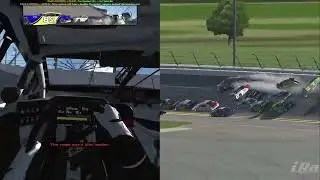 iRacing first person and spotter POV at DAYTONA!! NASCAR GEN 6