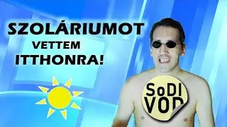 SZOL&Aacute;RIUMOT VETTEM ITTHONRA! | SoDI vlogja S02E07 | Első edz&eacute;s az okos&oacute;r&aacute;val!