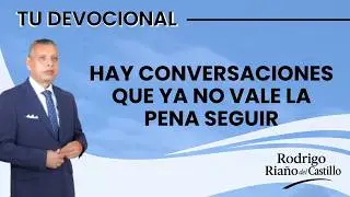 HAY CONVERSACIONES QUE YA NO VALE LA PENA SEGUIR 📺 Jueves 19  de Febrero 2026 / En L&iacute;nea Con Dios