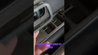 Removing door panel on 2003 Nissan Frontier #nissanfrontier #nissantruck #frontier #mechanic #auto
