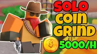 BEST SOLO COIN GRIND Strategy in TDS! | TDS Tower Defense Simulator