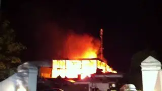 Gro&szlig;feuer zwischen Delingsdorf und Timmerhorn
