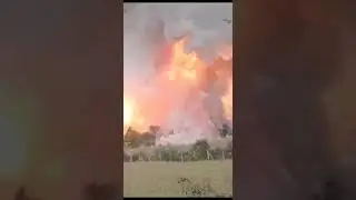 Fire and Blast in Harda Madhya Pradesh. Scary Horrifying Incident. #fire #horrify #incide #dangerous