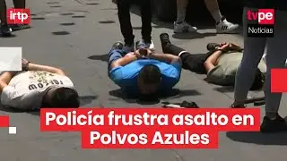 Policía recupera 71 000 dolares robados a cambista y captura a tres delincuentes en Polvos Azules