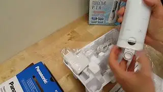 Ирригатор Panasonic EW-DJ40. Распаковка.