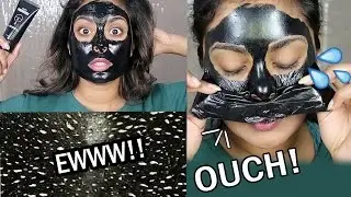 Blackhead Peel Off Charcoal  Mask - JOVI TRIES Japanese Skincare BLACK MASK