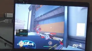 Overwatch on Surface Pro X SQ1 (Windows 10 on ARM)
