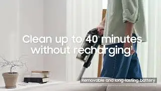 Samsung Jet 65 Deep Cleaning Cordless Vacuum Cleaner VS15A60AGR5 | Samsung UK