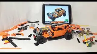 LEGO Technic 42093 Chevrolet Corvette ZR1 Model B Hot Rod Speed Build