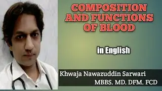Composition & Function of Blood | Physiology | In English | PY2.1| MBBS | Plasma @DoctorsCorner
