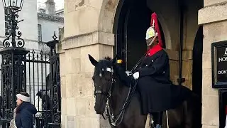 Horse Guards Parade on Whitehall in London