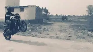 Short wheelie on my 200 n$|DXN