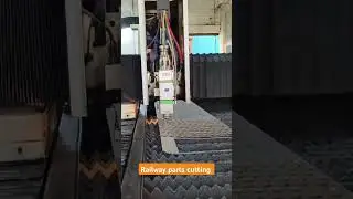 watch end 👉💯 Railway parts#CNC#machine #lasercutting#railway