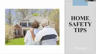 Home  Safety Tips for Savvy Seniors #seniorsafety #seniors #tipsforseniors