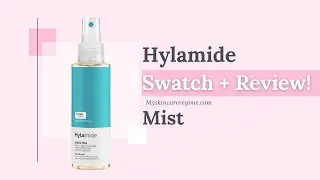 #Hylamide SubQ Mist #Swatch + #Review - #Deciem #Skincare