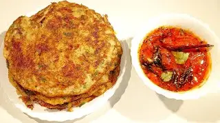 Instant Breakfast Recipe With Tomato Garlic Chutney Recipe | Unique Breakfast Recipe | Chef Anindita