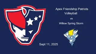 AFHS JV-B Patriots vs Willow Spring Storm 9/11/25