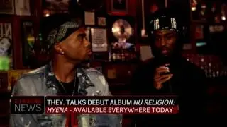 THEY. speaks on their debut album N&uuml; Religion: Hyena