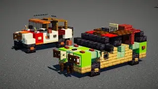 Обучающее видео по игре Minecraft Jurassic Park Ford Explorer Jeep Wrangler