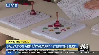Salvation Army and WalMart host 