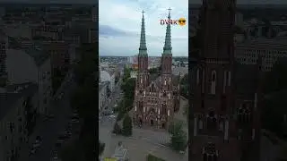 Warsaw #drone #poland #2025 #parafia #dji# Cathedral Basilica #