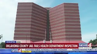 Oklahoma County Jail fails health department inspection