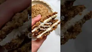 Homemade Oatmeal Cream Pies 🤍