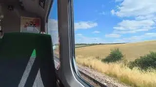 Great Western Railway Class 166 from Weymouth to Bristol Temple Meads