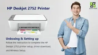 HP Deskjet 2752 printer setup | Unbox HP Deskjet 2752 printer | Wi-Fi setup