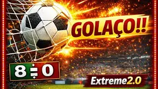 Jogando Football Dream: Be a Pro!Hoje teve MASSACRE 8x0 e um GOLA&Ccedil;O explosivo 😱⚽