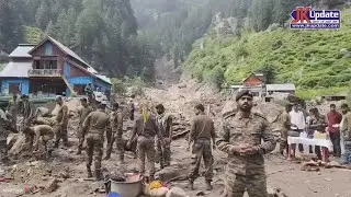 Indian Army continues relief and rescue operations at Chisoti, Kishtwar