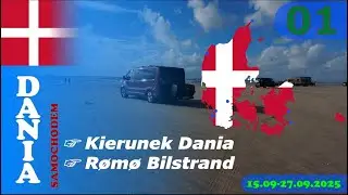 01 Dania 2025 - Wjechaliśmy samochodem na środek morza! 🌊