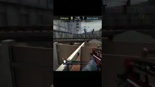Team Liquid Overpass Sandbag Short Boost CS:GO #Shorts