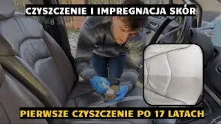 Czyszczenie sk&oacute;ry po 17 Latach &ndash; OPTIMUM Power Clean i Leather Protectant w Akcji!