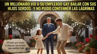 UN MILLONARIO VIO A SU EMPLEADO GAY BAILAR CON SUS HIJOS SORDOS Y NO PUDO CONTENER LAS LÁGRIMAS
